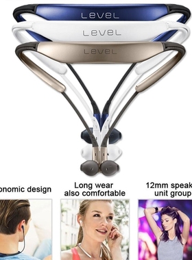 Wireless Bluetooth Neckband Headset For Samsung Level U Ear