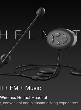 New Bluetooth 5.0 Moto Helmet Headset Wireless Handsfree St