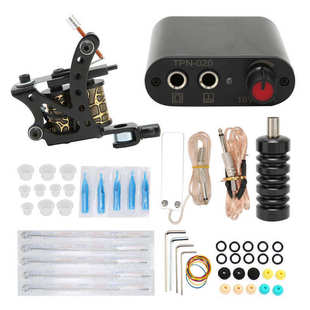 Beginner Tattoo Kit Grommet Handle Tattoo Needle Foot Pedal