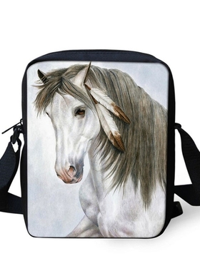 2020 High Quality Stylish Women Messenger Bags 3D Horse Pri
