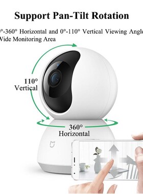 Updated Xiaomi Mijia Mi Smart IP Camera 1080P HD WiFi 360 A
