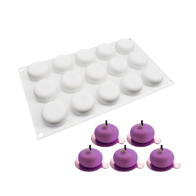 Flat Mousse Mold 3D Cake Silicone Mold Baking Utensils