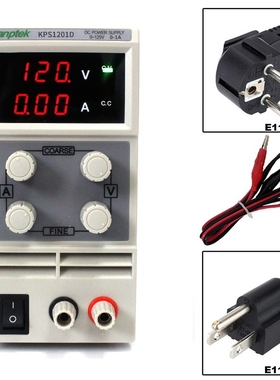 120V 1A DC Regulated Power High Precision Adjustable Supply