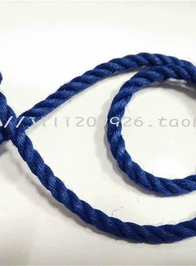 Garden binding rope 5mm thick yellow hemp rope diy handmade