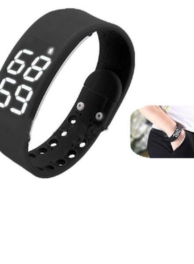 New Waterproof Rechargeable Durable 3D LED Calorie Pedometer