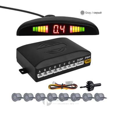 Car LED Parking System Sensor with 8 Sensors Reverse Backup