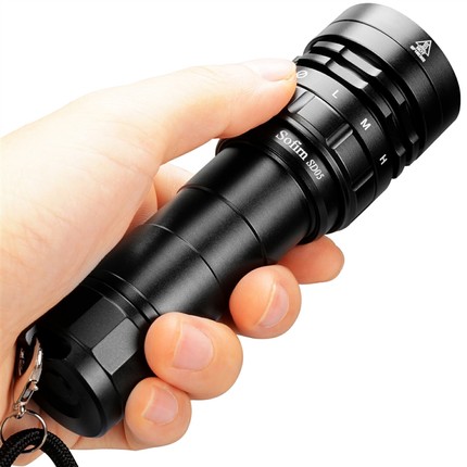 Sofirn SD05 Scuba Diving Flashlight SST70 21700 Lantern 300