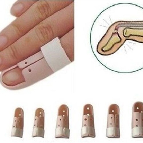 Hot 1Pc Plastic Hand Finger Splints Support Brace Mallet Spl