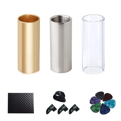 GuItar SlIde Set PortaBle Box Include 2 GlaSS SlIdeS 1 Steel