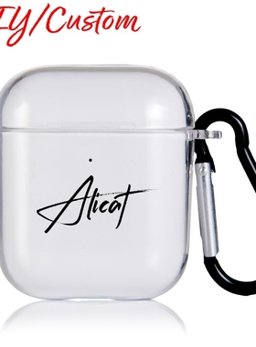 DIY Custom Name Photo Logo Earphones Cases for Apple Airpod
