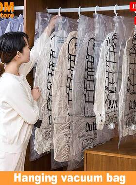 Hanging Vacuum bag Quilt Clothes storage bags Compression