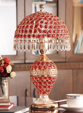 Lampara De Mesa Crystal Table Lamp Modern Tafellamp Lampe De