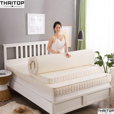 thicken memory foam mattress topper folding soft sponge