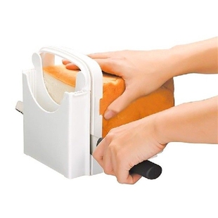 Kitchen Gadget Bread Cutter Toast Cutter With Cutting Guide