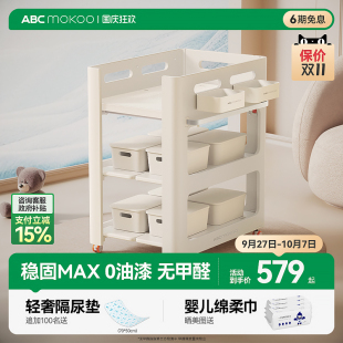 ABCmokoo贝迪多功能尿布台婴儿护理台可折叠移动新生儿宝宝婴儿床