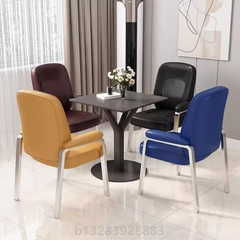 棋牌室专用打麻将椅子茶楼麻将机桌馆靠背简约舒适凳子家用办公椅