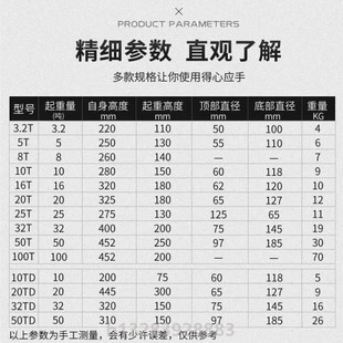 螺旋千斤顶机械齿轮立式 20T 手摇重型千斤顶3.2T 10T 32T 新款