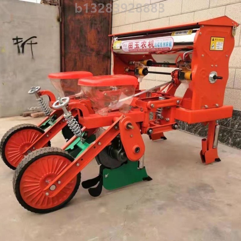 悬浮式玉米播种机拖拉机带大豆玉米免耕精量播种机新款玉米点播机