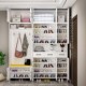欧式 柜带挂衣架一体大容量进门收纳储物柜入户门厅柜靠墙玄关柜 鞋