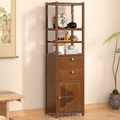 新中式 博古架茶柜客厅办公室多宝阁摆件展示柜多格置物架分格收纳