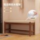 凳家用门口穿鞋 凳玄关试鞋 凳入户门鞋 凳坐穿鞋 凳 柜软包鞋 实木换鞋