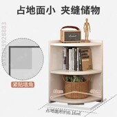 格斯蔓角柜转角书柜书架墙角置物架耐用储物柜边柜客厅多层墙角柜