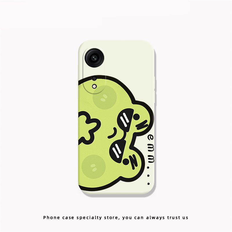 沉思青蛙oppoa系列硅胶壳女款潮