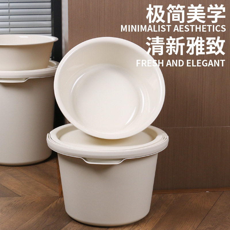 加厚塑料水桶手提大小号