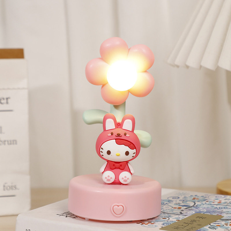 甜美可爱太阳花发光玩具
