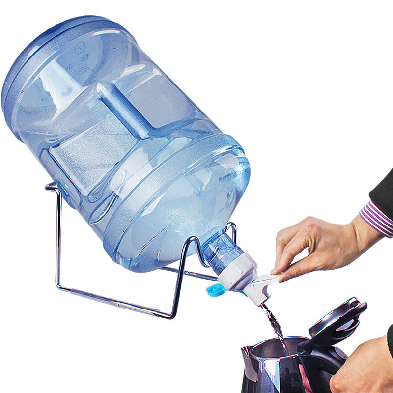 桶装水倒置饮水架抽水器