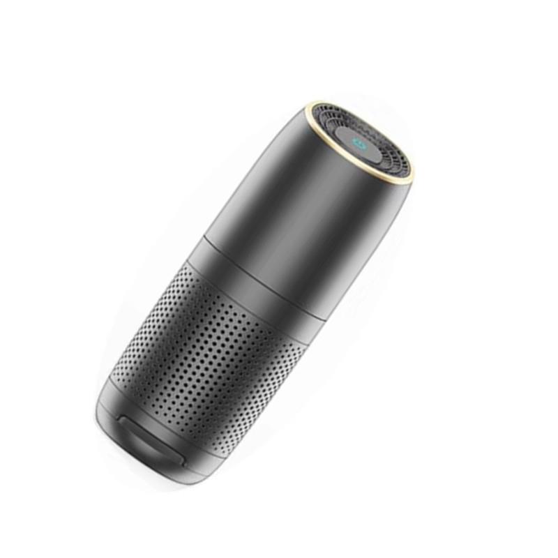 新款HEPA空气过滤净化器除醛除烟尘PM2.5负离子车载空气净化器