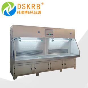 零售三工位布袋除尘打磨台脉冲反吹集尘大吸力烟尘吸附打磨设备