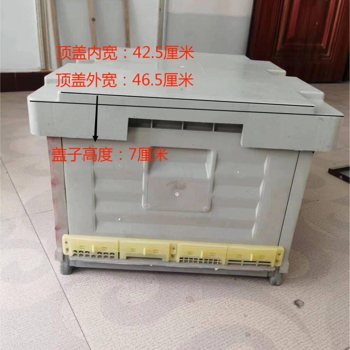 多功能塑料保温蜂箱防水防潮双层标准十筐箱中蜂养殖蜂房加强机械