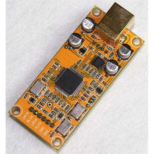 YJ0081-XMOSXU208子卡支持ES9018板，和意大利Amanero同尺寸一