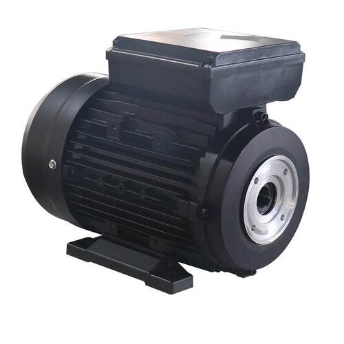 单相异步电机铝壳卧式4kw4极内轴电机全铜机芯孔24mm