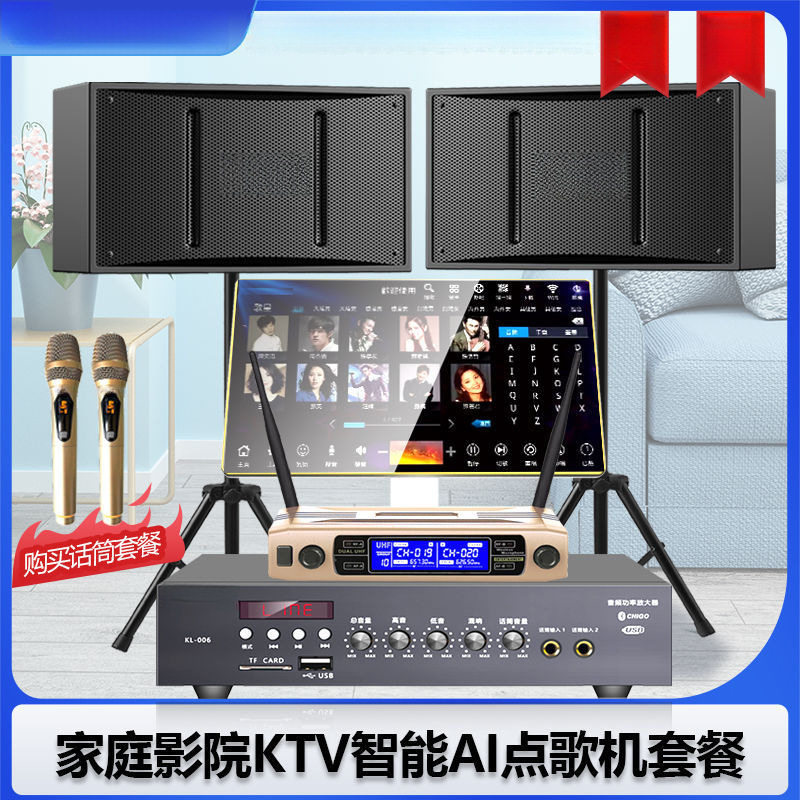 智能级家用KTV音响套装大音量