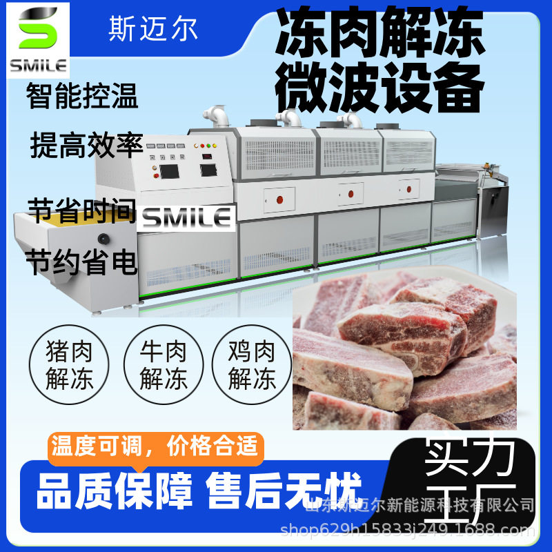 全自动微波冷库解冻机