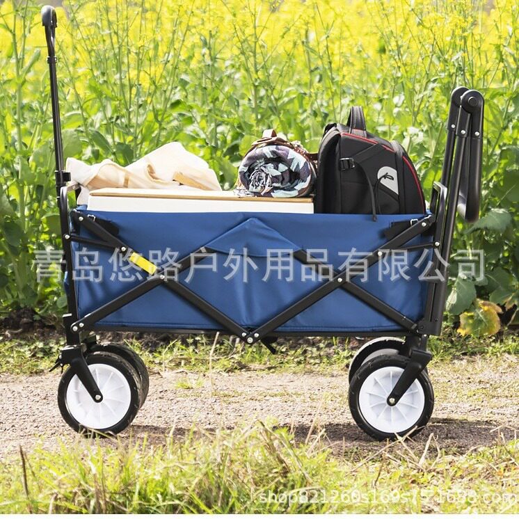 悠路厂家供应户外出游折叠工具布兜车多用途便携野营车FW3015