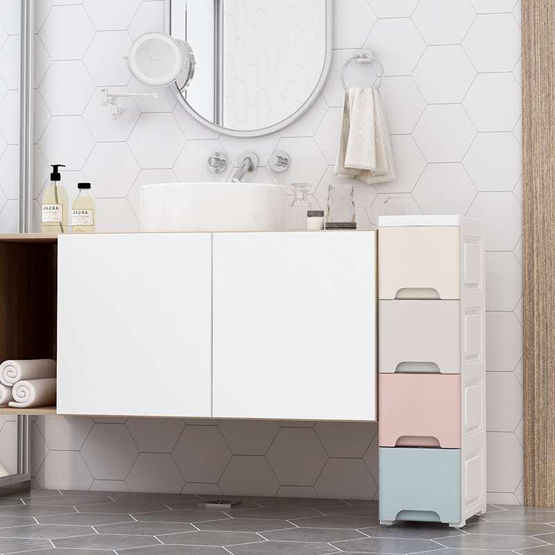 20/35/38cm宽夹缝收纳柜子抽屉式厨房置物架卫生间窄储物柜收马小