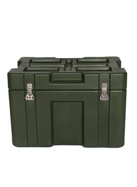 滚塑箱户外野营便携式绿色多功能器材箱空投箱600*400*430mm