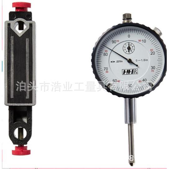 V型安装孔带安装孔固定器磁性底座小磁表座磁力表夹夹持器