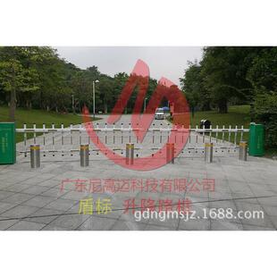 晋城市盾标自动升降反恐防撞桩机电液一体升降桩自动升降柱