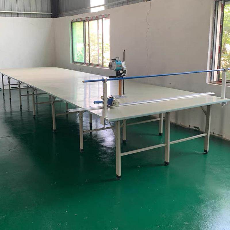 速发PVC包边普通密度板裁剪台板厂家定 制服装裁剪板车间裁剪台案