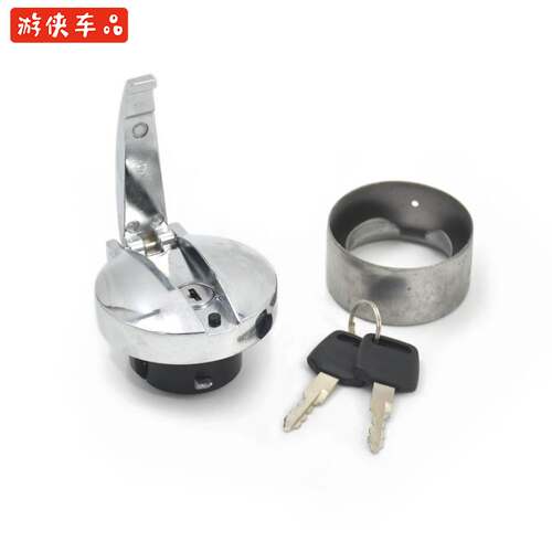 速发游侠G150大脚怪盖装油箱改G225复古机车G00s油箱盖锁油箱口