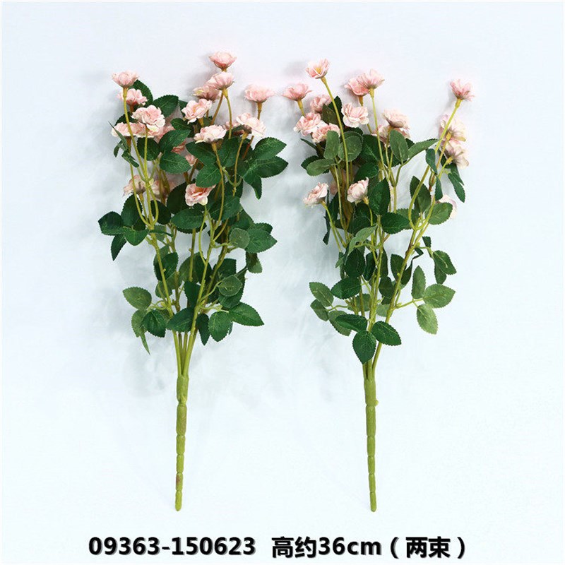 速发田园风装饰假花仿真花束雏菊玫瑰绢布干花仿生花绢花小把插花