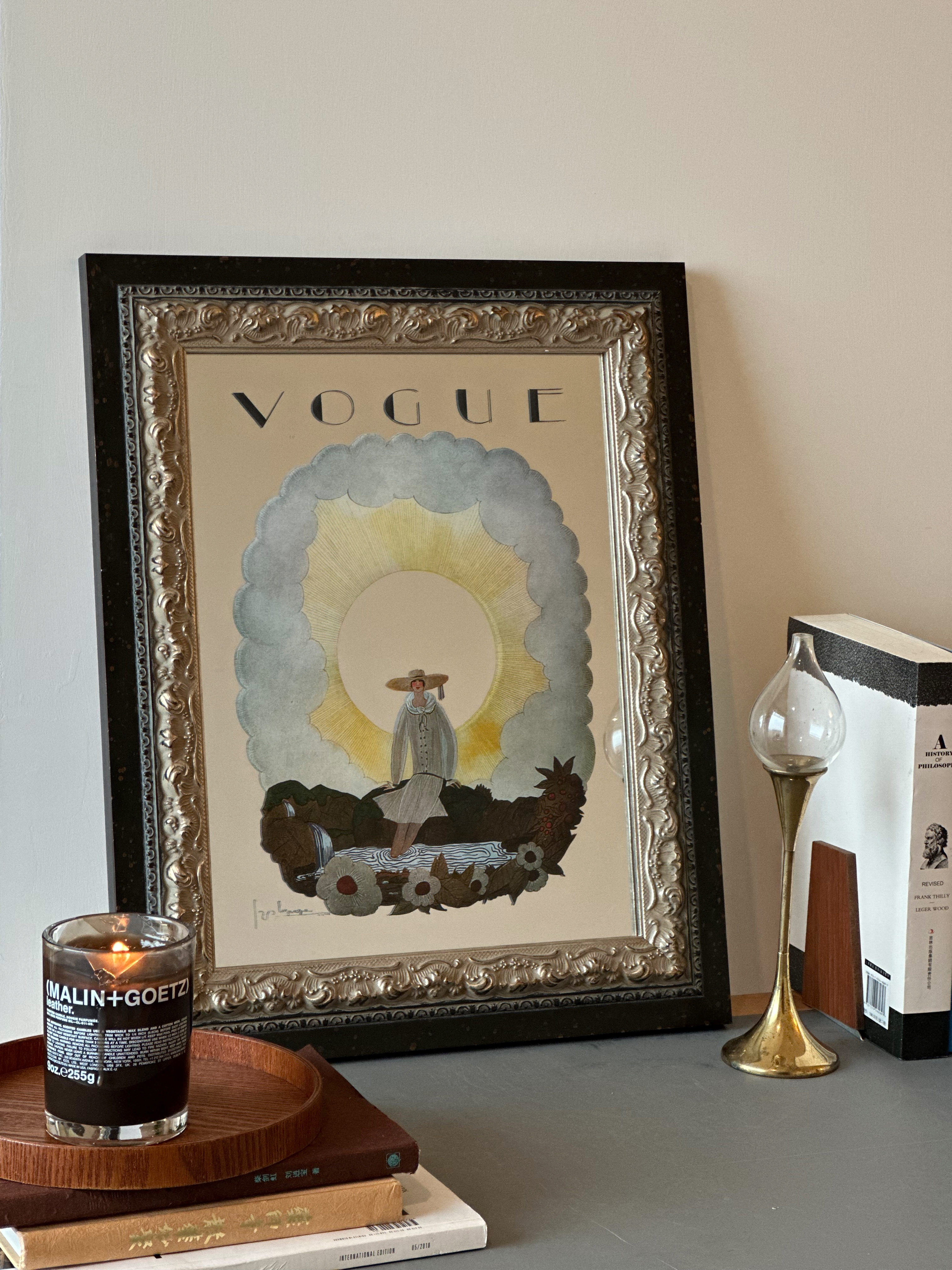 原创首发cozytime法式复古客厅装饰画卧室镜子挂画新中式美式