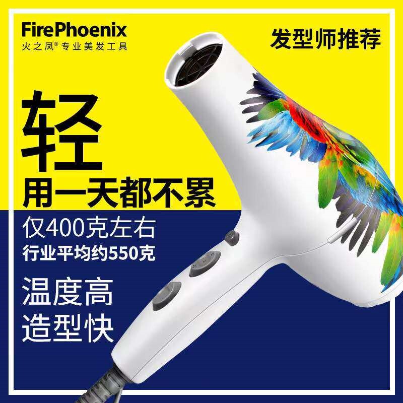 火之凤5600A鹦鹉电吹风机发型师理发店家用正品专用专业超轻发廊