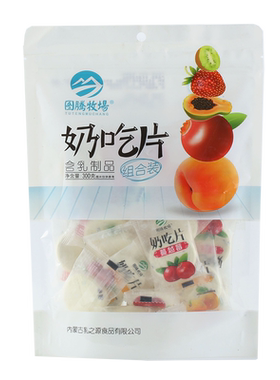 图腾牧场大奶片多种果粒