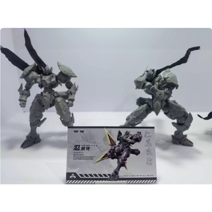 万象聚变 特别联动 硬核机甲启示 忍狼牙 拼装模型 可动