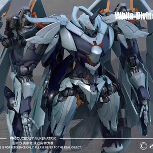 核能矩阵 拼装模型 遗世系列 白色神裁 可动 国创机甲